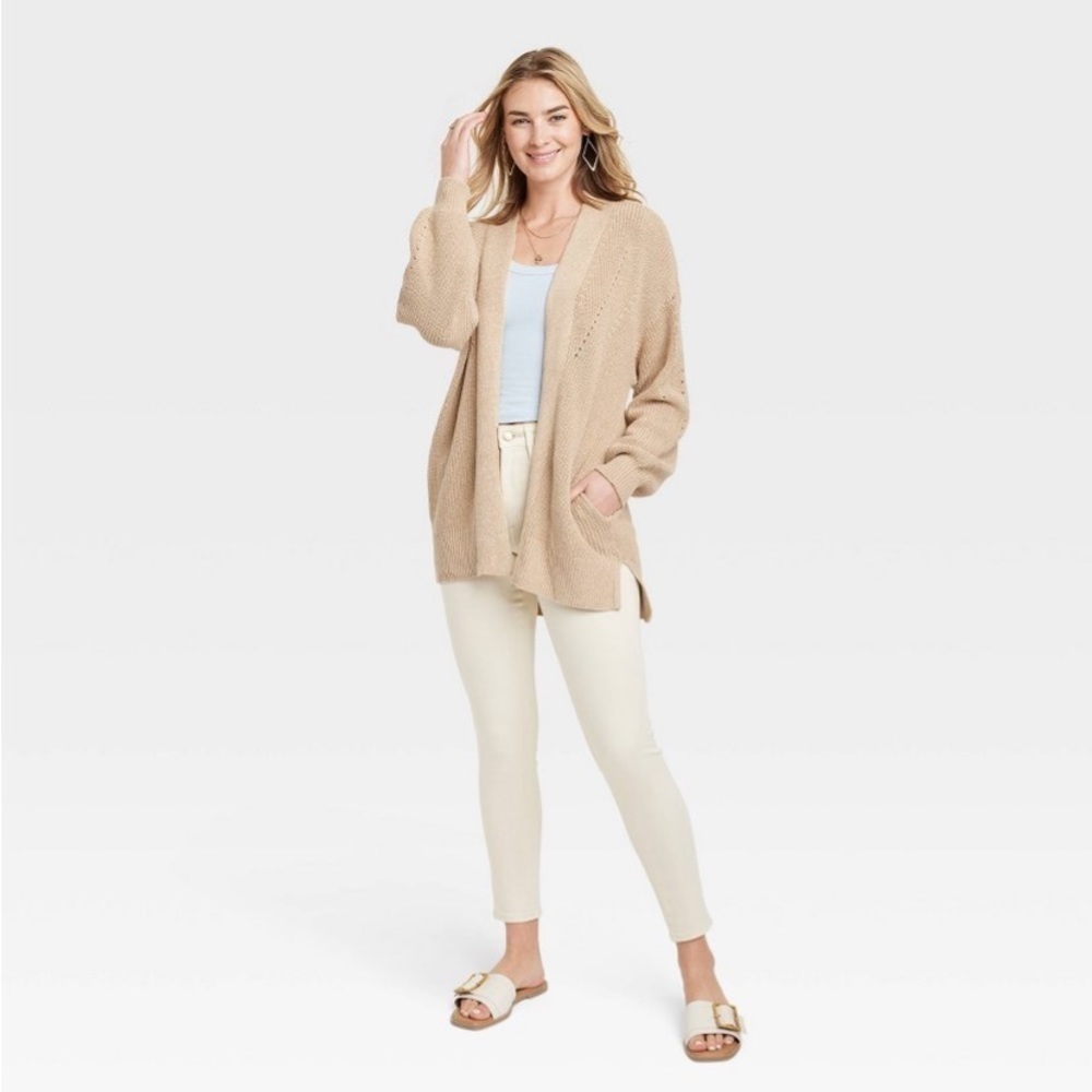 Women's Open-Front Cardigan - Universal
Thread™ Tan new